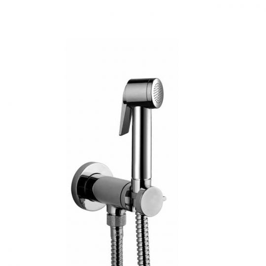 Изображение Встраиваемый гигиенический душ с запорным краном Bossini Paloma Flat E41001 030