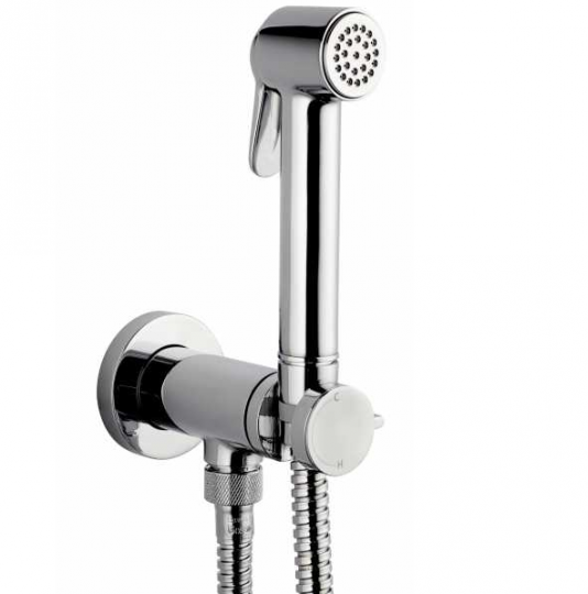 Фото Встраиваемый гигиенический душ Bossini Paloma Brass E37007B.030 со смесителем