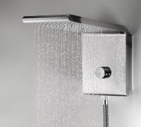 Настенный верхний душ Bossini Syncro rain Renovation 3 режима, с ручным душем I00593 схема 2
