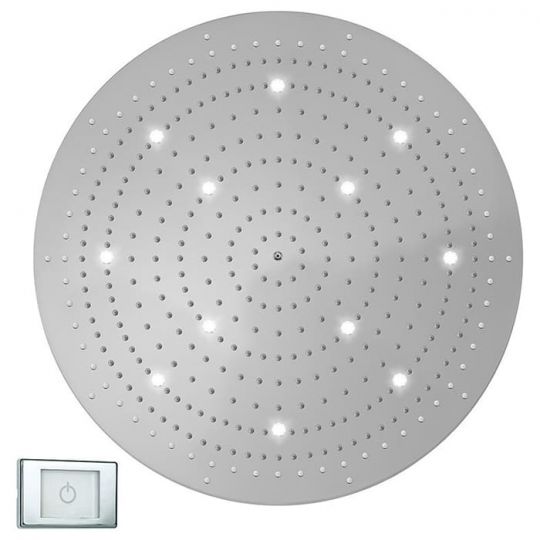 Фото Верхний душ с подсветкой Bossini Dream XL круглый 1 режим WI0384