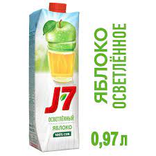 Сок "J-7" Зеленое Яблоко1,0л