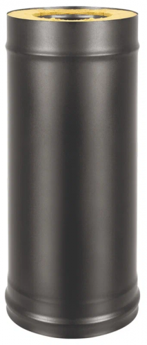 Сэндвич-труба BLACK (AISI 430/0,8мм) д.200х300, L-1м