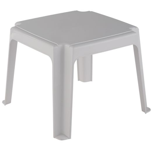 ЭЛСШЭ-002-1 Столик для шезлонга Элластик (450х450х380мм) Цвет Белый