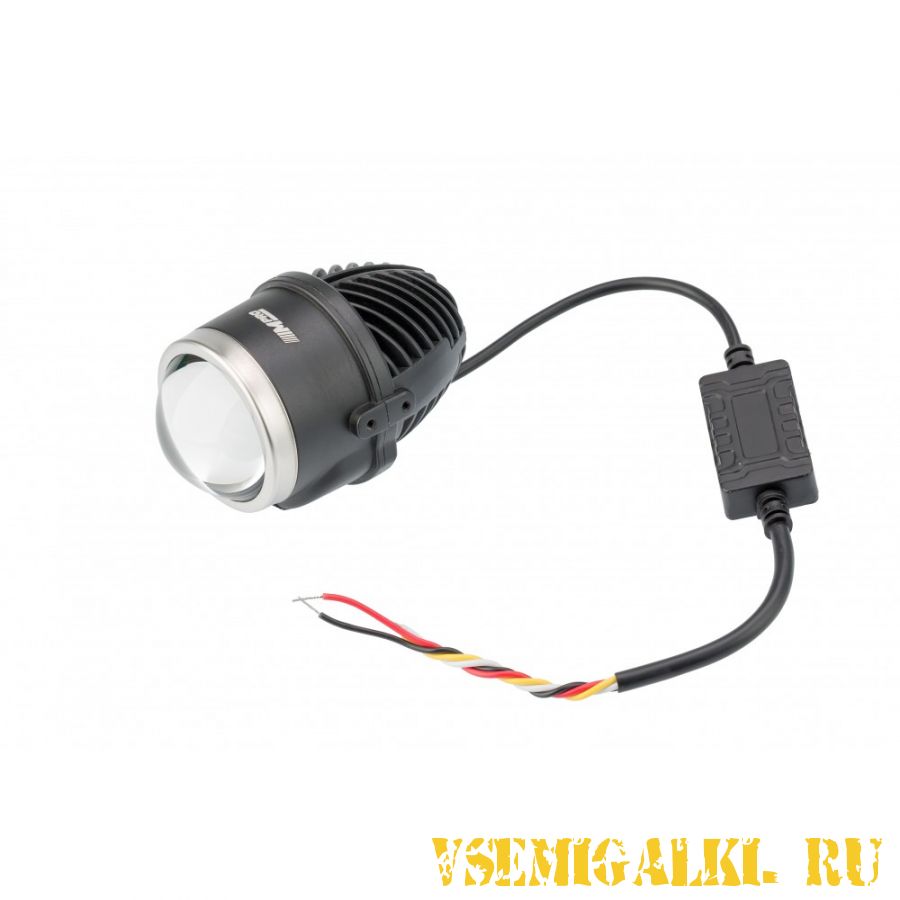 Светодиодная линза противотуманного света Optima LED FOG Lens M-PRO 2,0, 5500K, Комплект 2 шт.
