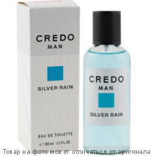 CREDO MAN Silver Rain.Туалетная вода 100мл (муж)