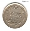 Турция 1000 лир 1991