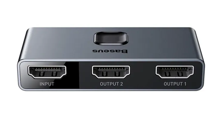 Адаптер Baseus Matrix HDMI Splitter (CAHUB-BC0G) Серый