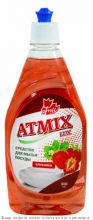 ATMIX LUX Средство моющее для посуды Клубника 500мл