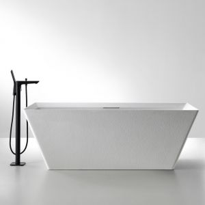 Ванна из искусственого камня ABBER Berlin AM9912 белая