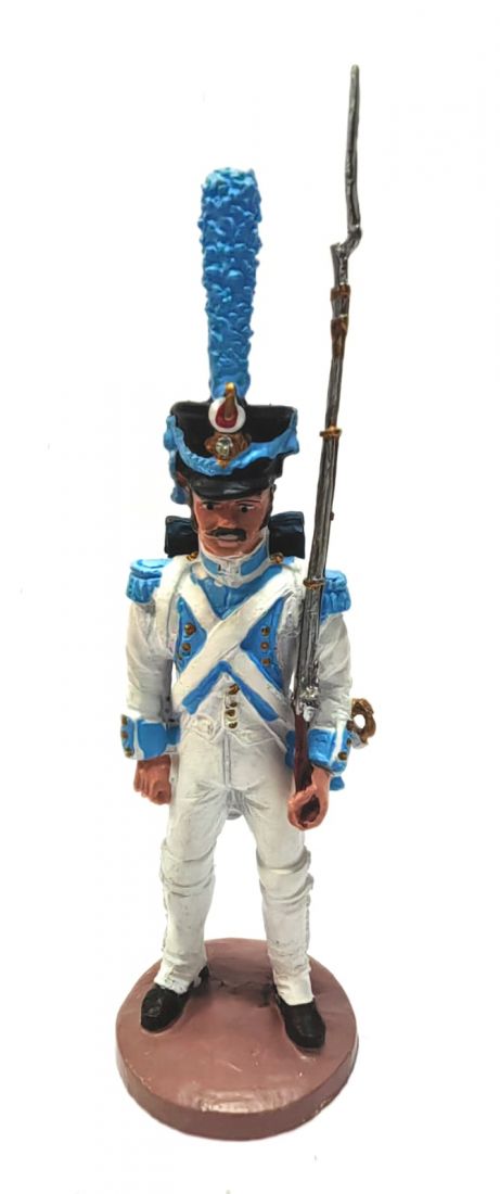 Фигурка Фузилер 3-го пехотного полка княжества Клеве-Берг, 1808-1812гг. Олово