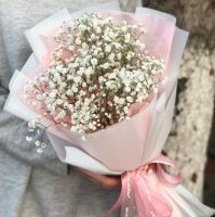 Букет «Комплимент из гипсафилы»