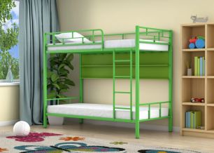 Двухъярусная кровать Ницца Зеленый полка Зеленый