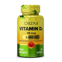 Orzax Витамин Д3 2000 МЕ, 360 капс