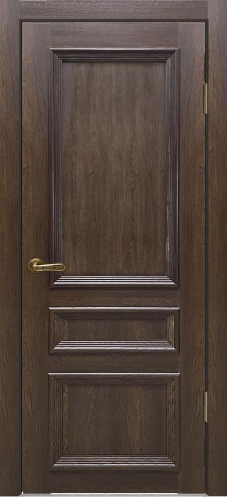 Межкомнатная дверь Luxor Вероника-3 (Дуб оксфордский, сатинат, ДГ)