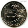 США 25 центов 2009 D Американское Самоа