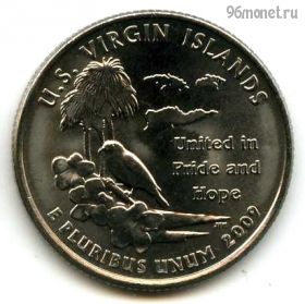 США 25 центов 2009 D Ам. Виргинские О-ва