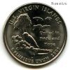 США 25 центов 2009 D