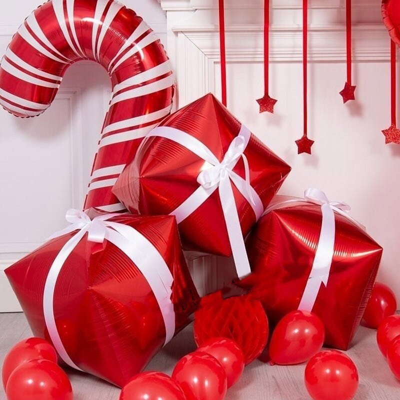 Сет Новогодние подарки из шаров с воздухом