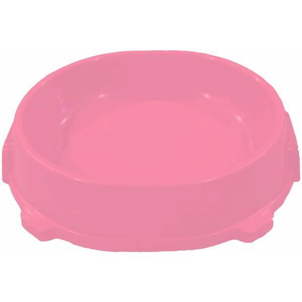 Миска пластиковая нескользящая Favorite розовая 0.22 л