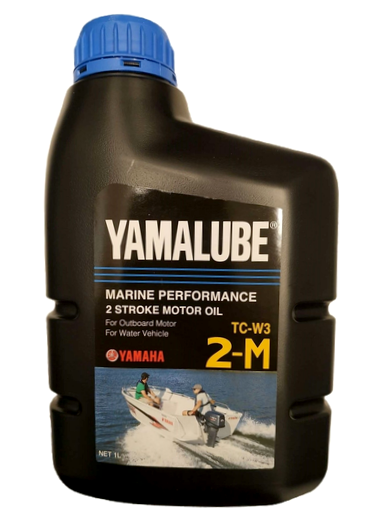 Моторное масло Yamalube 2-M для 2-тактных лодочных моторов, 1 л
