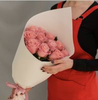 Букет «Изабелла» из 11 розовых роз