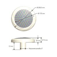 Прожектор светодиодный Aquaviva LED008 252LED (18 Вт) RGB
