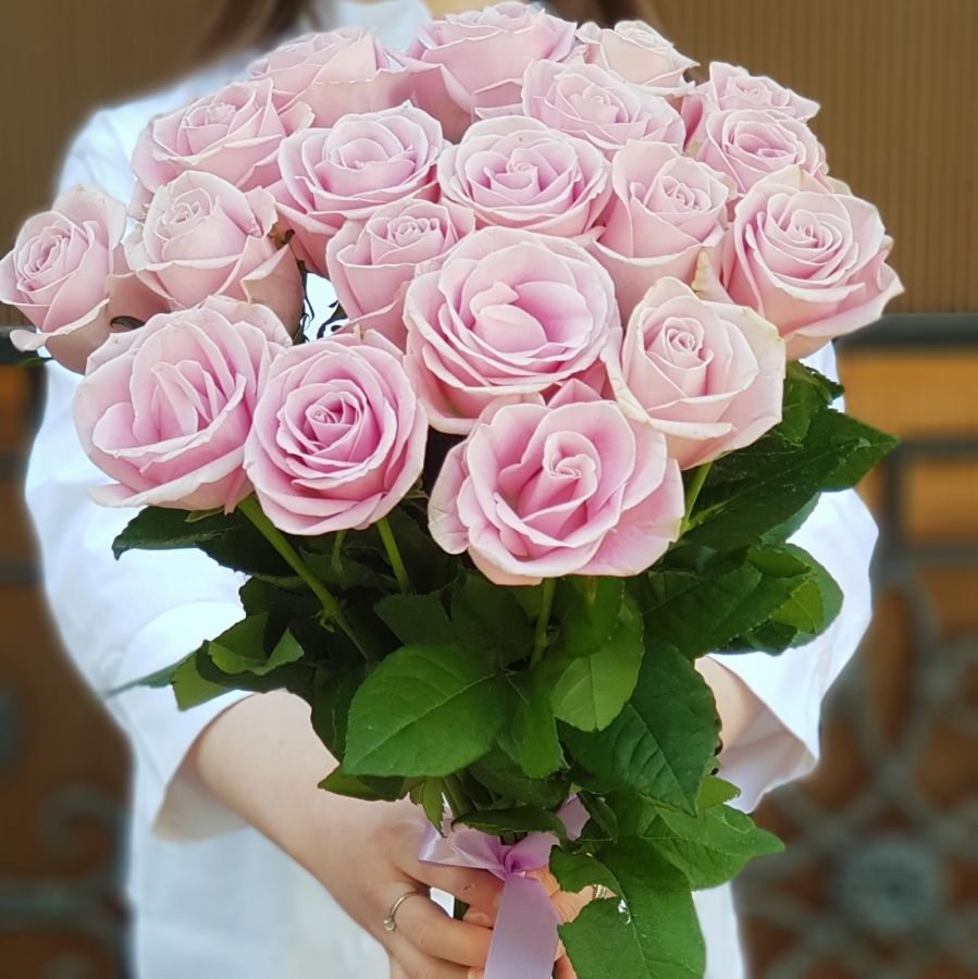 Розы розовые 50 см