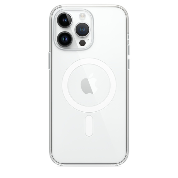 Чехол iPhone 14 Pro Max Clear Case with MagSafe (Прозрачный)