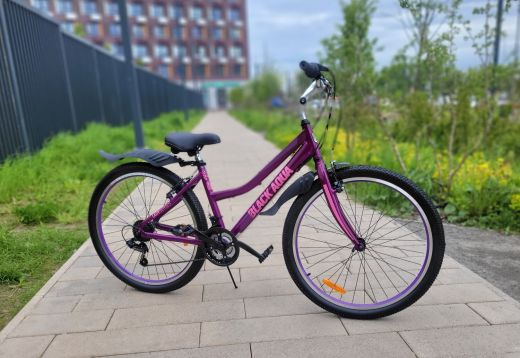 Женский дорожный велосипед Black Aqua City 2671 V GL-320V 2022