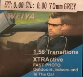 WEIYA 1.56 Transitions XTRActive FAST PHOTO