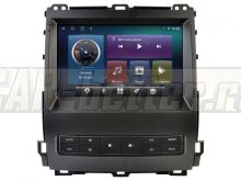 Автомагнитола планшет Android Toyota LC Prado 2002-2009 высокая сборка (W2-DTC9129C)