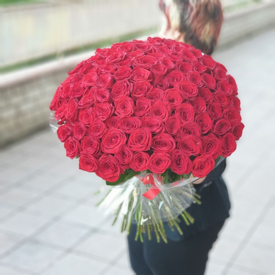 Розы Красные Россия (50-60 см)