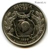 США 25 центов 1999 D Джорджия