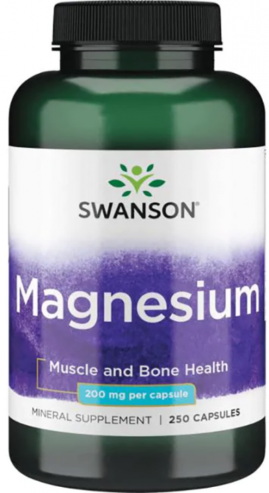Swanson - Magnesium oxide 200 mg 250кап