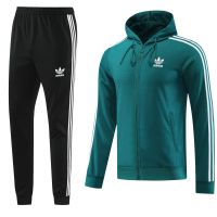 Спортивный костюм с капюшоном Adidas(бирюзовый) 23/24