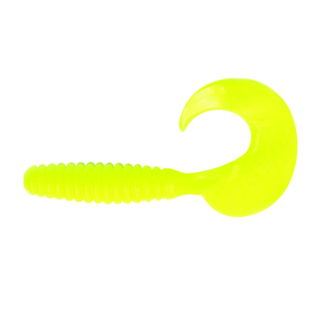 Твистер YAMAN PRO Spiral, цвет #02 - Chartreuse