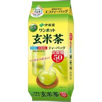Зеленый чай Генмайча Itoen 50 пакетиков