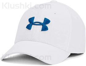 Кепка Under Armour Men's Blitzing 3.0 Cap (белая) M-L