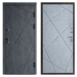 Входная дверь Termo-door  Лучи бетон Лучи бетон светлый