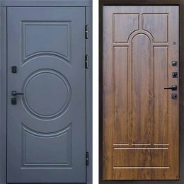 Входная дверь Termo-door Сфера Арка Дуб Металлическая