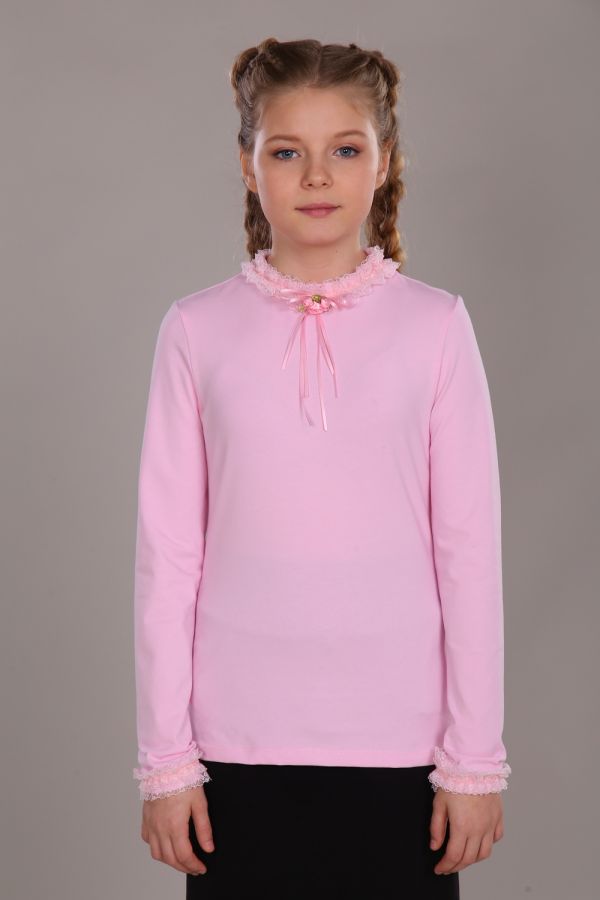 Блузка для девочки Ариэль Арт. 13265 [светло-розовый]