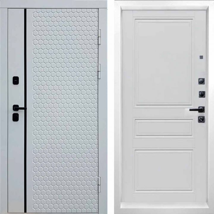 Входная дверь Termo-door SIMPLE WHITE Классик белый матовый