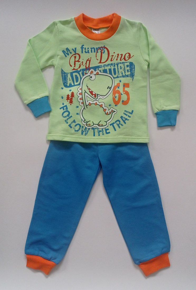Пижама для мальчика 3 лет Дино