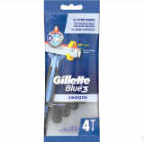 Gillette Blue3 одноразовый бритвенный станок 4 шт