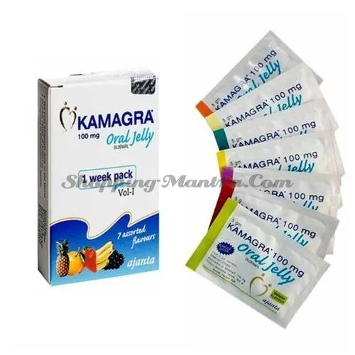 Камагра 100мг желе Аджанта | Kamagra Oral Jelly