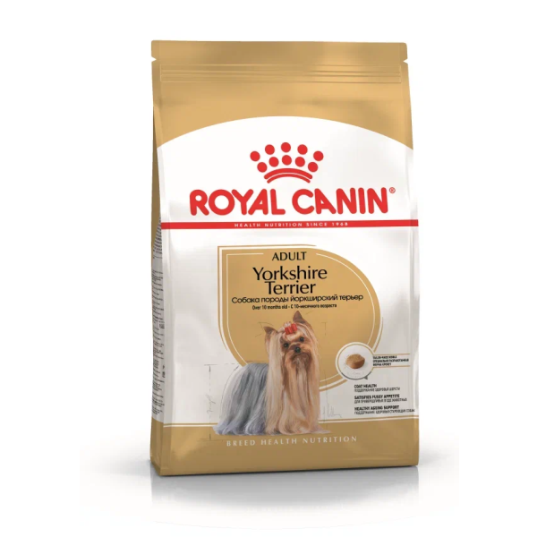 Сухой корм для взрослых собак Royal Canin Yorkshire Terrier Adult породы Йоркширский Терьер от 10 месяцев 7.5 кг