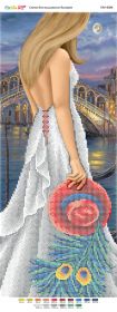 ПМ 4084 Саяйво БСР Девушка на Фоне Венеции схема для вышивки бисером купить в магазине Золотая Игла