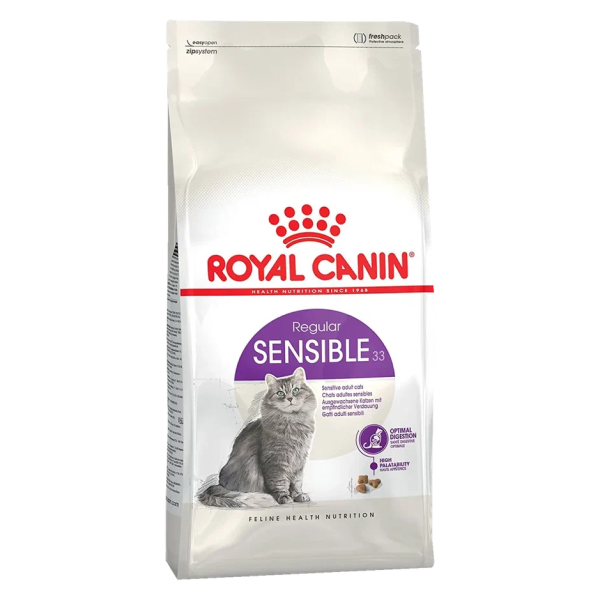 Сухой корм Royal Canin Sensible 33 для кошек с чувствительной пищеварительной системой 15 кг