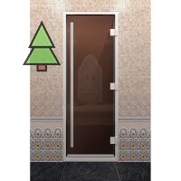 Дверь для хамама MW Арабика Престиж Бронза