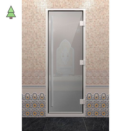 Дверь для хамама MW Арабика Престиж Сатин